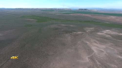 Scenic Aerial View of Expansive Rural Plains