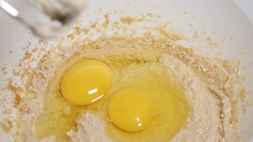 Mixing Eggs and Batter with an Electric Mixer
