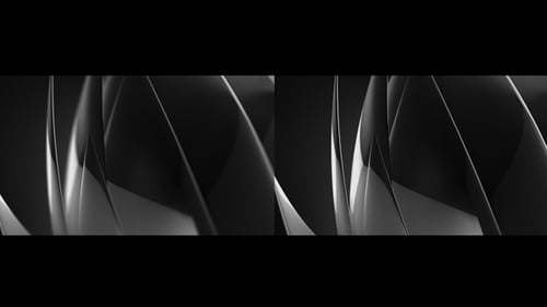 Abstract Geometric Moving Lines Dark Background