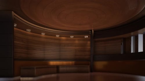 Studio auf einem hölzernen Hintergrund