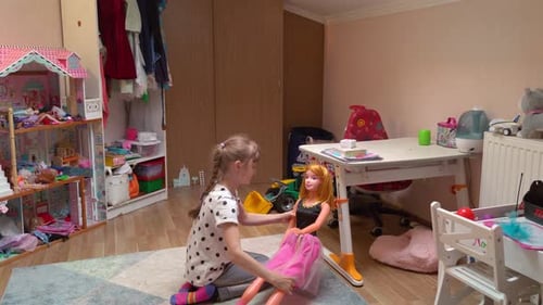 Girl Broke The Doll