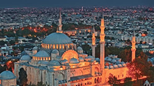 Suleymaniye Mosque From Above