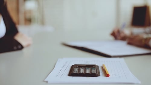 Handshake After Business Meeting at Workplace