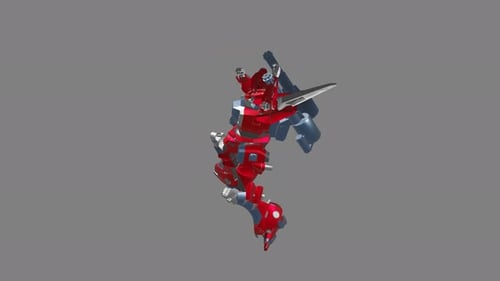 Mecha avec style Uppercut Jab