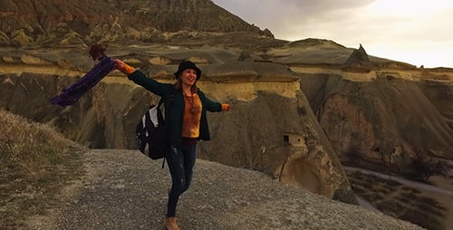 Cappadocia and Freedom Woman