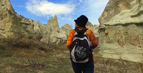 Tourist in Kappadokien
