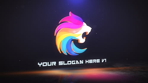Cinematic 3D Logo Reveal