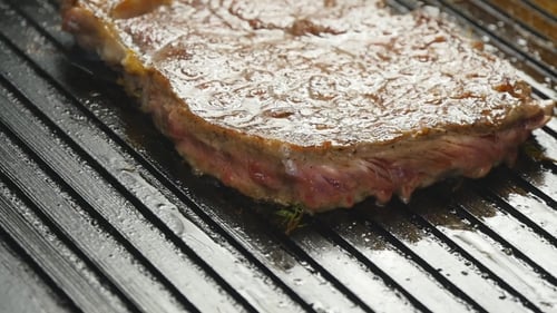Beef Steaks On The Grill