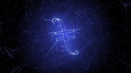 Emblème de la monnaie Crypto Filecoin ou Fil Hd