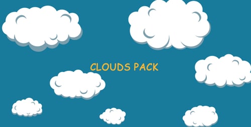 Animated Cloud Pack with Various Styles