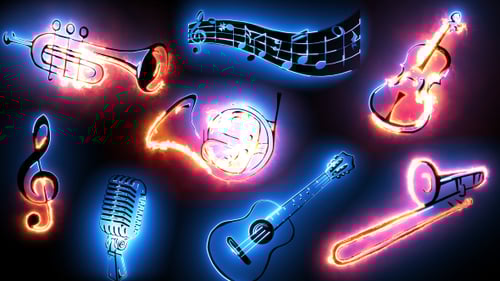 Music Instruments Light Pack