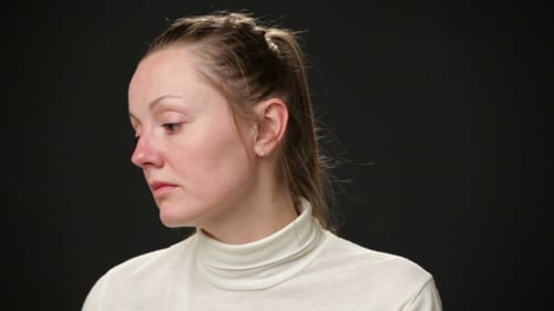 Sad Woman's Face