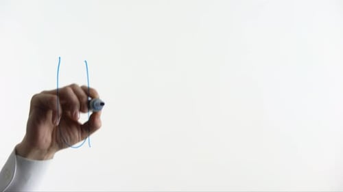 Upgrade Written on White Board by Hand