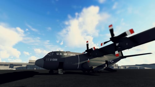 Military Aircraft At Airport