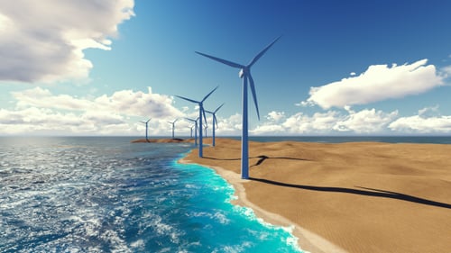 Windmill One The Ocean