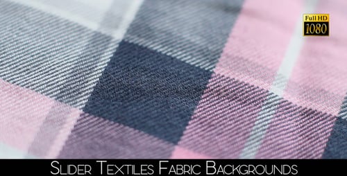 Macro Shot of Plaid Pattern Fabric