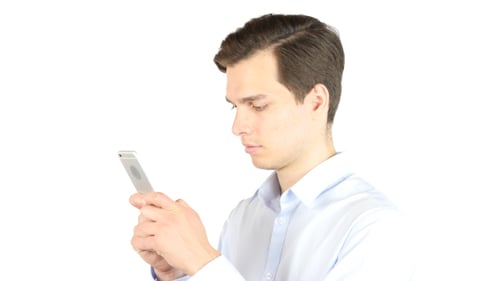 Texting on Phone