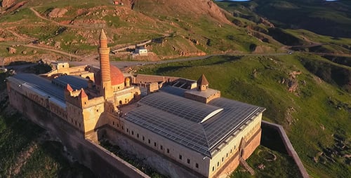 Historischer Ishak Pasha Palast-Türkei