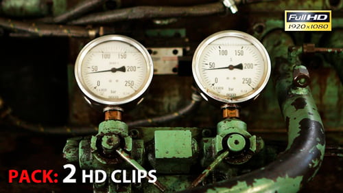Barometric Gauges Measure Pressure in Industry Setting