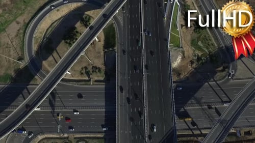 Échangeur autoroutier à Moscou