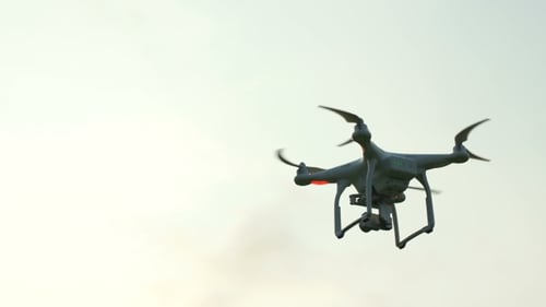 RC Quadcopter Takes Off