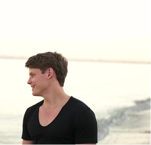 Couple Walking On The Beach