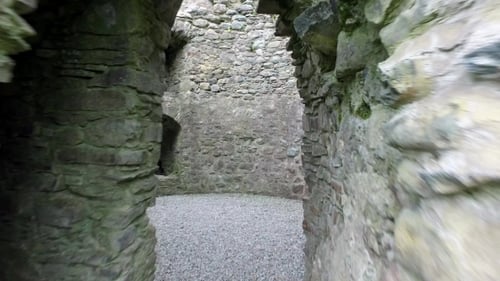 Medieval Tower With Arches And Loopholes Inside 55