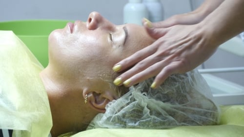 Facial Massage at a Beauty Clinic