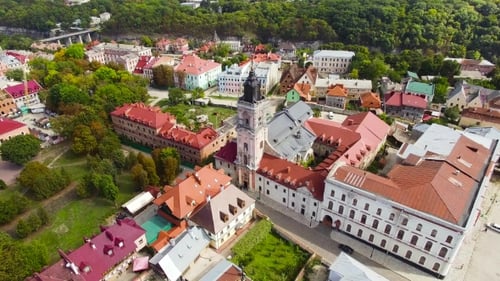 Roman Catholic Cathedral Aerial Filming