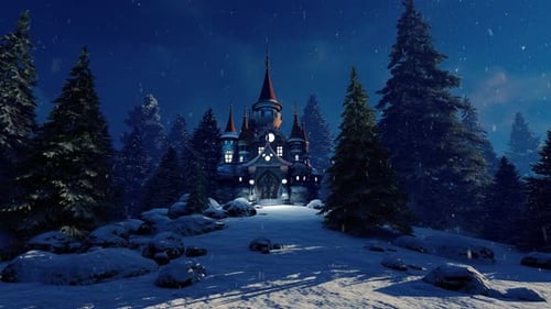 Fairytale Castle In The Park