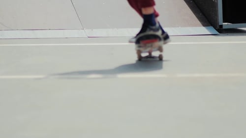 a Man Riding a Skateboard When Performing Tricks