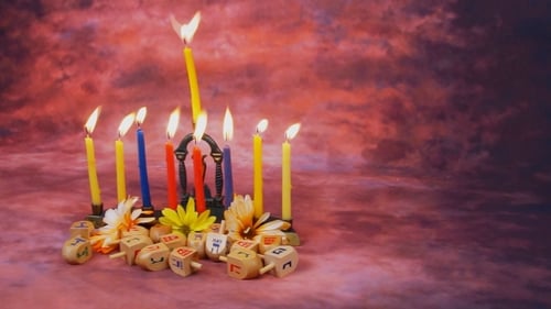 Encendido de velas de Janucá Celebración de Hanukkah