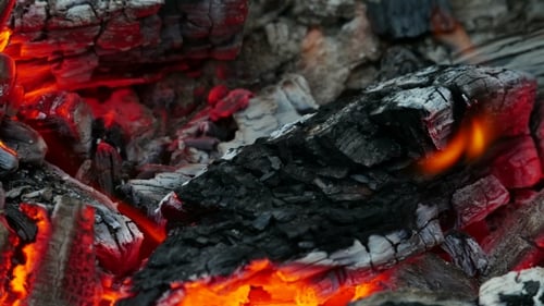Hot Coal Campfire
