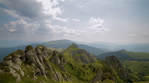 Clouds Over Rocky Mountains