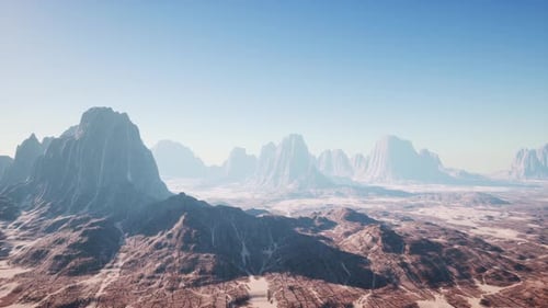 paisaje rocoso del desierto