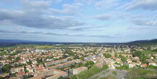 European Town Aerial 5