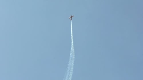 Russia, Novosibirsk, July 31, 2016: Extra Aerobatic Plane Soars Into The Sky