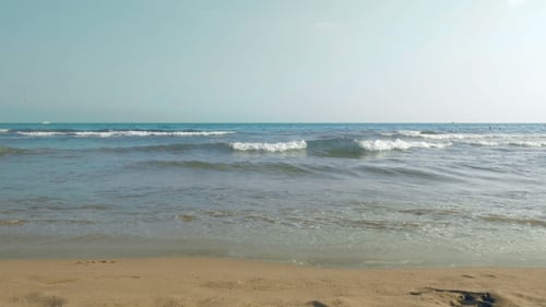 Crashing Waves On Beach Is The Most Relaxing View
