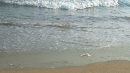 Crashing Waves On Beach Is The Most Relaxing View