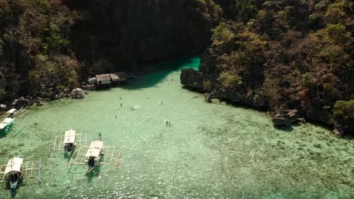 Tropical Island Busuanga, Palawan, Philippines.