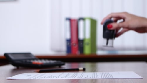 Stamping Legal Documents in the Workplace