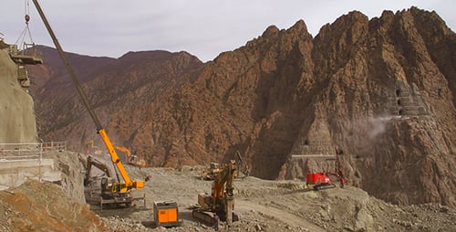 Dam Under Construction