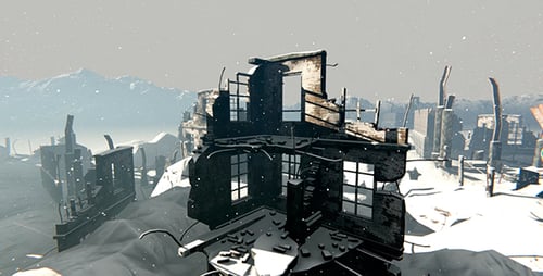 City Destroyed by War
