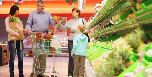 Shopping Family