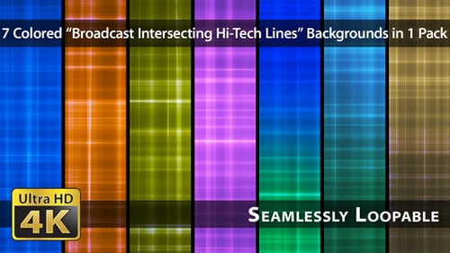 Lignes Hi-Tech qui se croisent - Pack 03