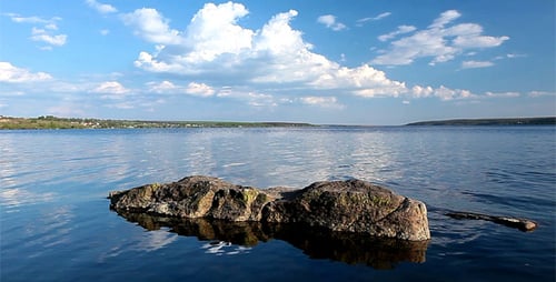 Fluss-Landschaft