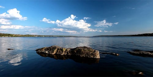 Fluss-Landschaft