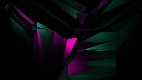Dynamic Geometric Tunnel Loop Background