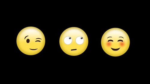 Animated Emoji Faces with Reactions Pack