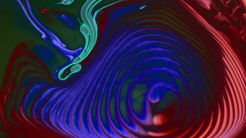 Ink on liquid